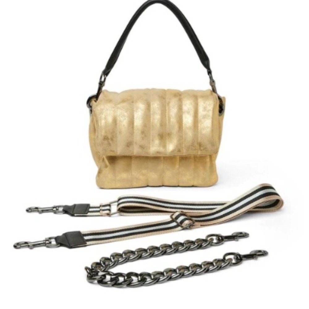 THINK ROYLYN - Bar Bag -Metallic Gold